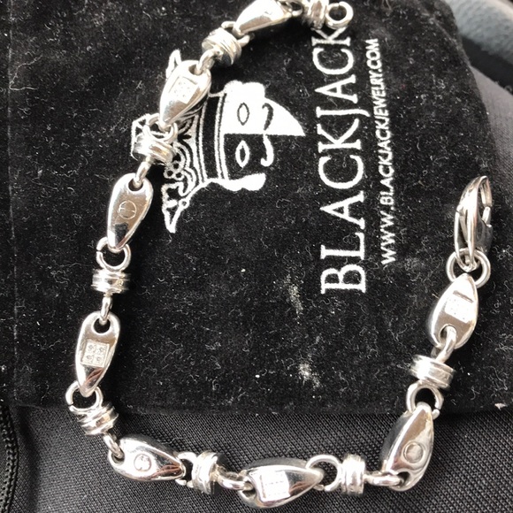 Men’s stainless steel bracelet and necklace set - Picture 2 of 3